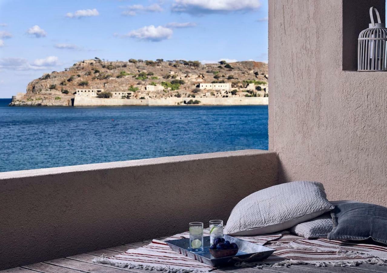 Plaka Sea Front Residence Elounda  Luaran gambar